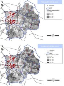 Figura 4. Fuente: Elaboración propia con datos de INEGI. Censos de población y Vivienda (2010, 2020).