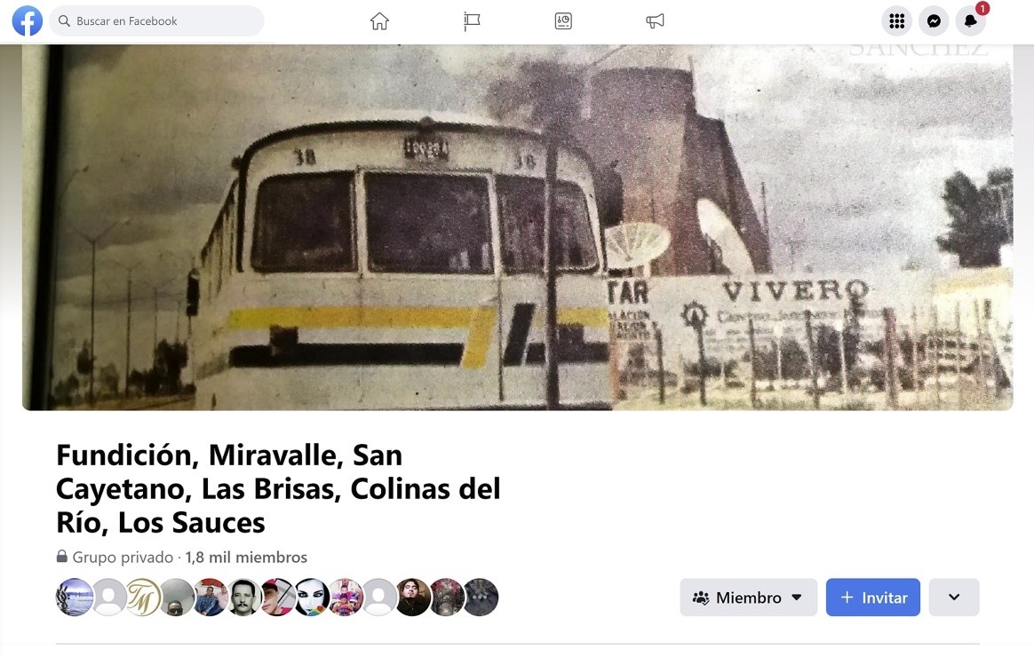 Figura 9. Imagen capturada de Facebook, 2022. https://www.facebook.com/groups/lafundicionaguascalientes