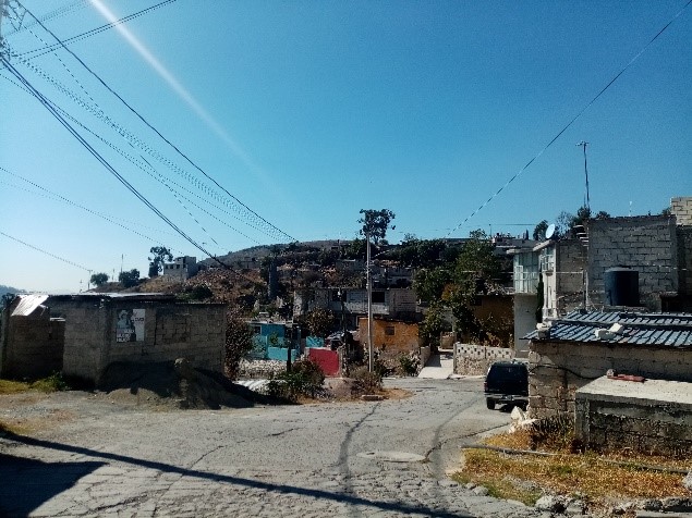 Figura 5: Fotografía de las calles de Camelia. Elaboración propia, 2022.